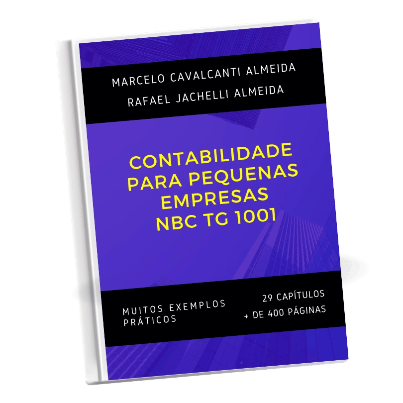 Livro Contabilidade para pequenas empresas NBC TG 1001